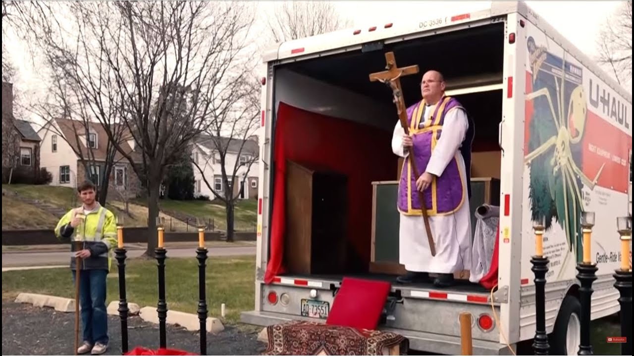 LET MY PEOPLE GO: Parking Lot Priest Thanks Donald Trump