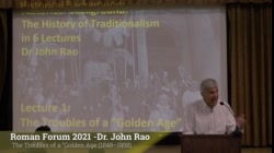 Dr. John Rao: The Troubles of a Golden Age